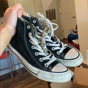 Converse - BLACK 🖤🤍